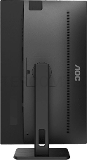 МОНИТОР 27 AOC U27P2 Black с поворотом экрана (4K, IPS, 3840x2160, 4 ms, 178°/178°, 350 cd/m, 50M:1, +HDMI 2.0, +Displa