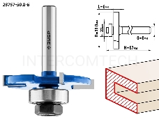 Фреза ЗУБР 28757-50.8-6  горизонтально-пазовая d= 50.8мм высота-6мм хв.-8мм d-22мм профессионал