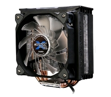 Кулер ZALMAN CNPS10X OPTIMA II BLACK, 120mm LED FAN, 4 HEAT PIPES, 4-PIN PWM, 1500 RPM, 27DBA, HYDRAULIC BEARING, FULL SOCKET SUPPORT