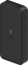 Внешний аккумулятор 20000mAh Xiaomi Redmi 18W Fast Charge Power Bank (Black) 20000mAh Redmi 18W Fast Charge Power Bank (Black)