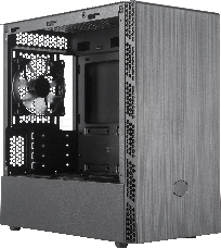 Корпус без блока питания Cooler Master MasterBox MB400L, 2xUSB3.0, 1x120 Fan, w/o PSU, Black, mATX