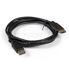 Кабель  Exegate EX284911RUS DisplayPort (20M-20M) 1.0м ExeGate <EX-CC-DP-1.0> v1.2, позол. контакты