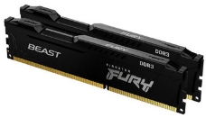 Память оперативная Kingston 16GB 1866MHz DDR3 CL10 DIMM (Kit of 2) FURY Beast Black