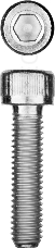 Винт DIN 912, М8x40 мм, 5 кг (260 шт.), кл. пр. 8.8, оцинкованный, ЗУБР
