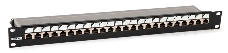 Патч-панель 19дюйм PP3-19-24-8P8C-C5E-SH-110D 1U 24 порта RJ45 полн. экран. кат.5e Dual IDC ROHS черн. Hyperline 246037