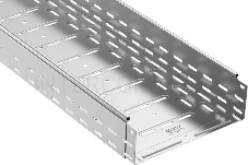 Лоток листовой перфорированный 200х100 L3000 сталь 0.8мм ИЭК CLP10-100-200-3