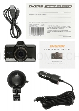 Видеорегистратор Digma FreeDrive 350 Super HD Night черный 3Mpix 1296x2304 1296p 170гр. MS8336