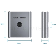 Переключатель - разветвитель Vention HDMI v2.0 двунаправленный 2x1/1x2 (AFUH0)