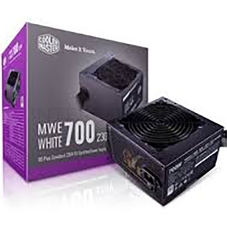 Блок питания Cooler Master MWE White, 700W, ATX, 120mm, 6xSATA, 4xPCI-E(6+2), APFC, 80+ White MPE-7001-ACABW-EU