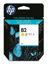 Картридж струйный HP №82 C4913A желтый для HP DJ 500/800 (69мл)