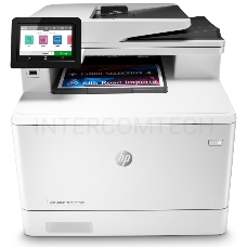 МФУ лазерный, HP Color LaserJet Pro M479dw, (W1A77A#B19),  (цветной, A4, принтер/копир/сканер, 600dpi, 27ppm, 512Mb, ADF50, Duplex, WiFi, Lan, USB)