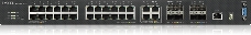 Коммутатор ZYXEL ZYXEL XGS4600-32 L3 Managed Switch, 28 port Gig and 4x 10G SFP+, stackable, dual PSU