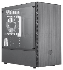 Корпус Cooler Master MasterBox MB400L w/o ODD TG MCB-B400L-KGNN-S00 mATX, Brushed Front Panel, Mesh Intakes, Tempered Glass side panel