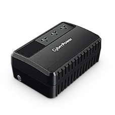 Источник бесперебойного питания  CyberPower Line-Interactive BU600E 600VA/360W (3 EURO)