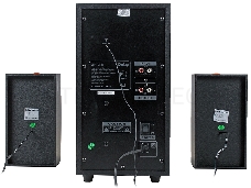 Колонки Dialog Progressive AP-200 BLACK { 2.1, 30W+2*15W RMS, USB+SD reader }