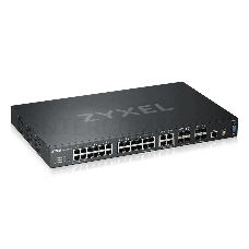 Коммутатор ZYXEL ZYXEL XGS4600-32 L3 Managed Switch, 28 port Gig and 4x 10G SFP+, stackable, dual PSU