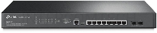 Коммутатор TP-Link Jetstream 8-port 2.5G multi-giga L2+ managed PoE switch with 2 10G uplink ports, 8 100/1000/2.5G RJ-45 ports, 2 1G/10G SFP+ slots,1 RJ-45 + 1 Micro-USB console ports, 8 802.3af/at PoE+ ports, 240W PoE budget, abundant L2/L2+ features, 1