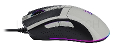 Мышь A4Tech Bloody W90 Max белый/черный оптическая (10000dpi) USB (10but)