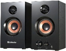 Колонки Defender AURORA S20 { 2x10 Вт RMS,20-20000 Гц, разъём для наушников } 65419