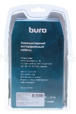 Кабель аудио-видео Buro HDMI (m)/DVI-D (Dual Link) (m) 1.8м. феррит.кольца Позолоченные контакты черный (BHP RET HDMI_DVI18)