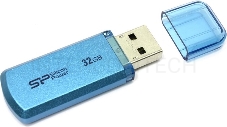 Флеш Диск Silicon Power 32Gb Helios 101 SP032GBUF2101V1B USB2.0 синий