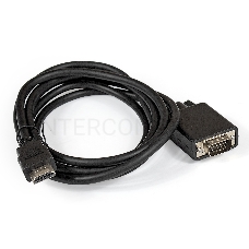 Кабель-переходник HDMI-VGA ExeGate EX-CC-HDMIM-VGAM-1.8 (19M/15M, 1,8м)