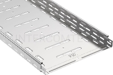 Лоток листовой перфорированный 300х50 L3000 сталь 0.8мм ИЭК CLP10-050-300-3
