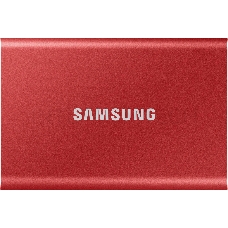 Накопитель SSD Samsung USB-C 1Tb MU-PC1T0R/WW T7 1.8 красный