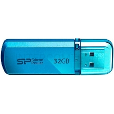 Флеш Диск Silicon Power 32Gb Helios 101 SP032GBUF2101V1B USB2.0 синий