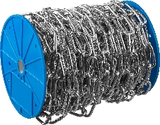 Зубр Цепь длиннозвенная, DIN 763, оцинкованная сталь, d=2мм, L=200м 4-304030-02