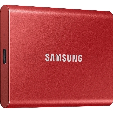 Накопитель SSD Samsung USB-C 1Tb MU-PC1T0R/WW T7 1.8 красный