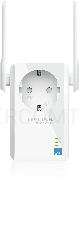 Сетевой адаптер TP-Link SOHO  TL-WA860RE 300Mbps Wireless N Wall Plugged Range Extender with AC Passthrough, QCA(Atheros), 2T2R, 2.4GHz, 802.11b/g/n, 1 10/100Mbps LAN port, Range Extender button, Range Extender mode, suppo поставляется без кабеля RJ-45