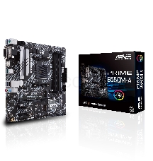 Материнская плата ASUS PRIME B550M-A Soc-AM4 AMD B550 4xDDR4 mATX AC`97 8ch(7.1) GbLAN RAID+VGA+DVI+HDMI