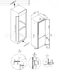 Встраиваемый холодильник Hansa BK333.2U