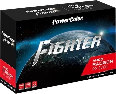 Видеокарта PowerColor PCI-E 4.0 AXRX 6700 10GBD6-3DH/OC AMD Radeon RX 6700 10240Mb 160 GDDR6 2330/16000 HDMIx1 DPx3 HDCP Ret