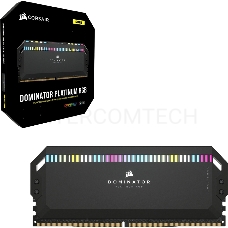 Модуль памяти Corsair DOMINATOR PLATINUM RGB DDR5 DIMM CMT32GX5M2B5200C40 5200MHz 32GB 2x16GB DIMM, Unbuffered, 40-40-40-77, STD PMIC, XMP 3.0, Black Heatspreader, 1.25V (659471)