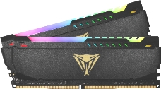 Оперативная память DDR 4 DIMM 32Gb (16Gbx2) PC25600, 3200Mhz, CL18, PATRIOT Viper Steel RGB (PVSR432G320C8K) (retail)