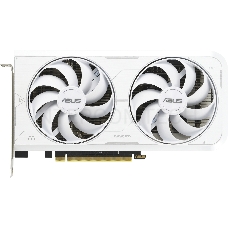 Видеокарта ASUS DUAL-RTX3060TI-O8GD6X-WHITE 8192Mb 256 GDDR6X 1710/19000 HDMIx1 DPx3 HDCP Ret