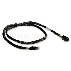 Кабель LSI CBL-SFF8643-8087-08M  (LSI00401) длина 80см,наконечники: SFF8643(контроллер)-SFF8087(корзина)