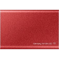 Накопитель SSD Samsung USB-C 1Tb MU-PC1T0R/WW T7 1.8 красный