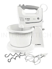 Миксер стационарный Bosch MFQ36460 450Вт белый/серый