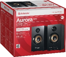 Колонки Defender AURORA S20 { 2x10 Вт RMS,20-20000 Гц, разъём для наушников } 65419