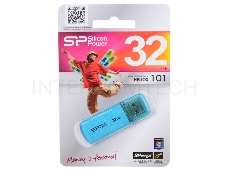 Флеш Диск Silicon Power 32Gb Helios 101 SP032GBUF2101V1B USB2.0 синий