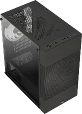 Корпус Aerocool Atomic Lite-G-BK-v2 черный без БП mATX 1x120mm 2xUSB2.0 1xUSB3.0 audio