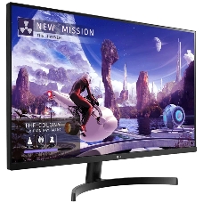 Монитор 31.5 LG 32QN600-B Black (IPS, LED, Wide, 2560x1440, 75Hz, 5ms, 178°/178°, 350 cd/m, 1000:1, +DP, +2хHDMI, +USB,