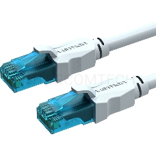 Патч-корд Vention прямой UTP cat.5е, RJ45 - 5м. Серый VAP-A10-S500