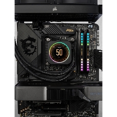 Модуль памяти Corsair DOMINATOR PLATINUM RGB DDR5 DIMM CMT32GX5M2B5200C40 5200MHz 32GB 2x16GB DIMM, Unbuffered, 40-40-40-77, STD PMIC, XMP 3.0, Black Heatspreader, 1.25V (659471)