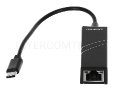 Сетевой адаптер Ethernet Digma D-USBC-LAN100 USB Type-C