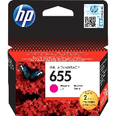 Картридж струйный HP 655 CZ111AE пурпурный для HP DJ IA 3525/4615/4625/5525/6525 (600стр.)