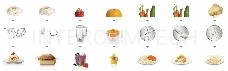 Кухонный комбайн BOSCH  MUM58243, 1000Вт, цвет: белый/серебристый, корпус пластик, чаша нерж.ст. 3,9 л, 7 скор+импульс. Комплектация:  2 венчика, крюк для теста, блендер пластик 1,25л, универсальная резка с 3 дисками, пресс для цитрусовых, дополнительная